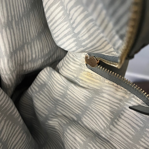 Women’s gray braided shoulder bag - Picture 12 of 15